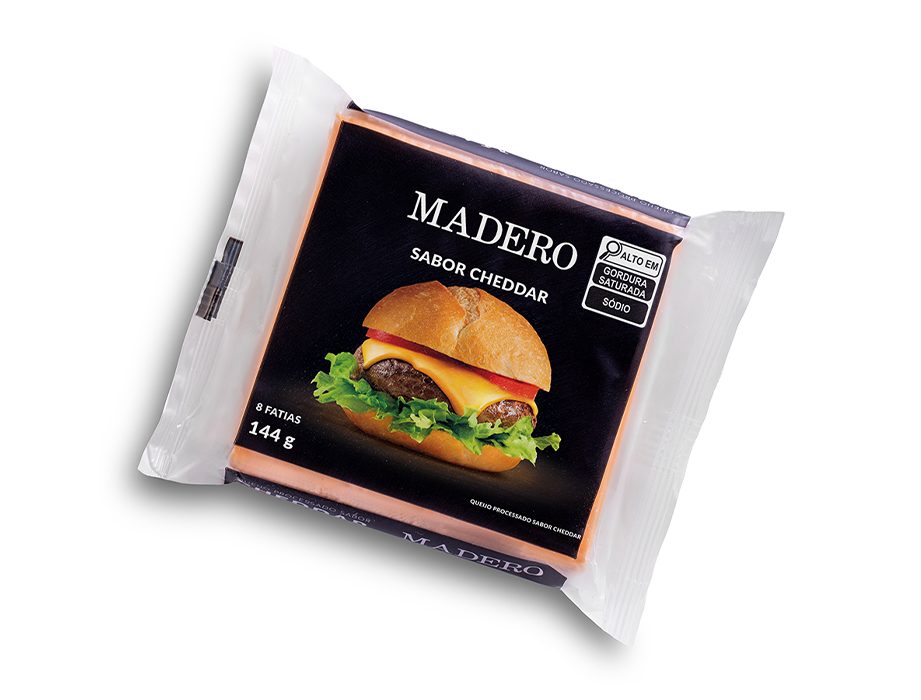 Queijo Cheddar Fatiado
